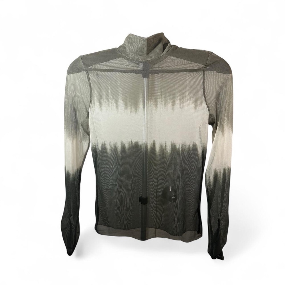 Love, Fire Green Mesh Top